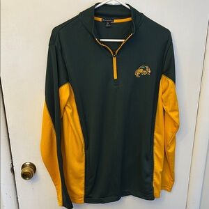 Champion Green with Yellow Trim NDSU Men’s Shirt Medium